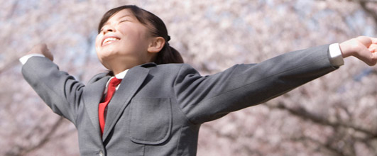市販の写真素材集より。桜の写真素材は多いんですよね~。 アイキャッチ画像。