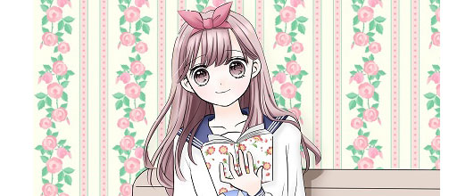 素材サイト「イラストAC」より、読書イラスト。小平帆乃佳さんの作品。 アイキャッチ画像。