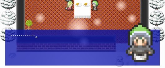 緘黙RPGのプレイ画像より、ホッカイドーの緘黙児・栞ちゃん。画像をクリックすると、プレイ動画のページに移ります。 アイキャッチ画像。